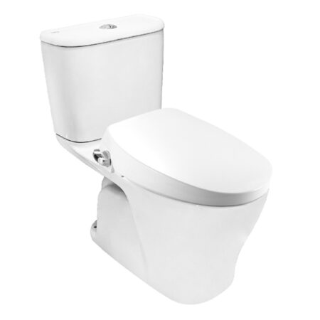 Bồn Cầu American Standard VF-2162S Nắp Rửa Cơ SLIM00001-WT Xả Xoáy Kép Loven