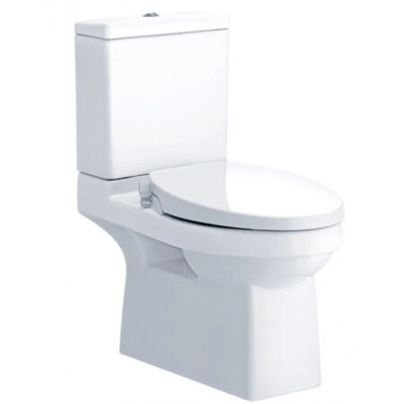 Bồn Cầu COTTO C1182(CN1) 2 Khối Nắp Rửa Cơ 3x3-E