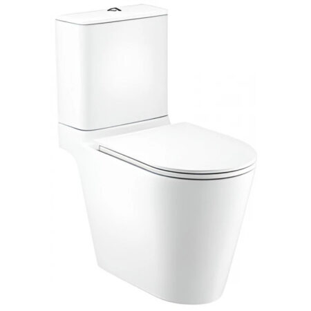 Bồn Cầu COTTO C125117 2 Khối Simply Connect Xả Nhấn