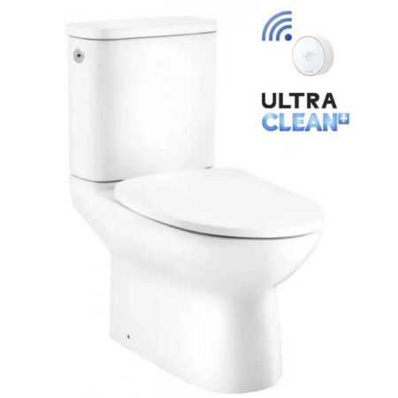 Bồn Cầu COTTO C126227 2 Khối Xả Không Chạm Nắp Êm