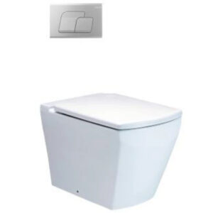 Bồn Cầu COTTO SC19847(F) Đặt Sàn TETRAGON 190mm