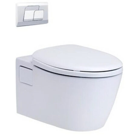 Bồn Cầu COTTO SC1986(F) Treo Tường CHARISMA Nắp Êm