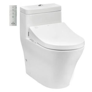 Bàn Cầu TOTO CW166RB/TCF4732A Nắp Điện Tử Chữ D