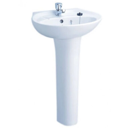 Chậu Lavabo COTTO C013/C404 Kensington 20 Chân Dài