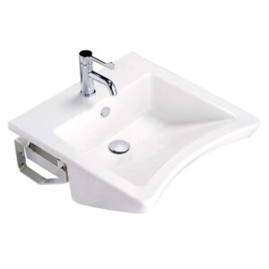 Chậu Lavabo COTTO SC00537 Forall Treo Tường Cho Người Già / Khuyết Tật