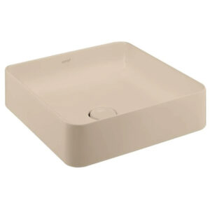 Chậu Lavabo COTTO C00341 MIR Đặt Bàn Màu Kem