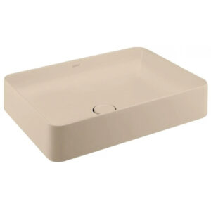 Chậu Lavabo COTTO C00342 MIR Đặt Bàn Màu Kem