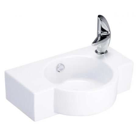 Chậu Lavabo COTTO C00547 Space Solution Treo Tường