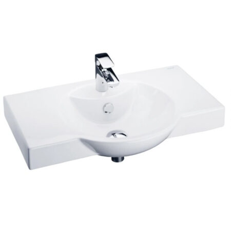 Chậu Lavabo COTTO C0055 Space 65 Treo Tường