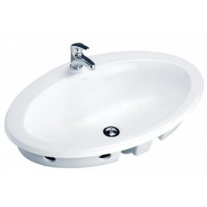 Chậu Lavabo COTTO C019 Ellipse Dương Vành