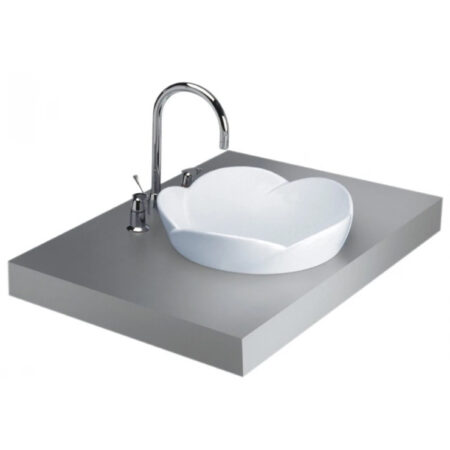 Chậu Rửa Lavabo COTTO C0240 Julia Bán Âm Bàn