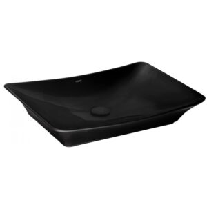 Chậu Lavabo COTTO C0911(MBK) Thantara Màu Đen Đặt Bàn