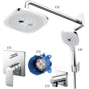 Sen Tắm Âm Tường TOTO TBG04304BA TBW02004A TBW02006A
