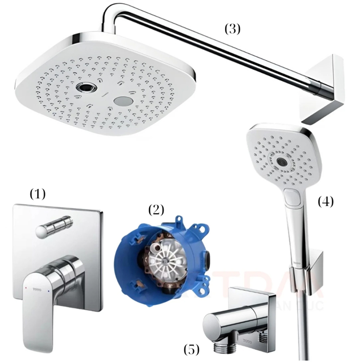 Sen Tắm Âm Tường TOTO TBG04304BA TBW02004A TBW02006A