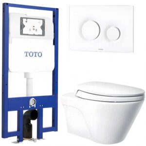 Bồn Cầu TOTO CW822RA/TC393VS/MB174P#WH/WH172A Treo Tường
