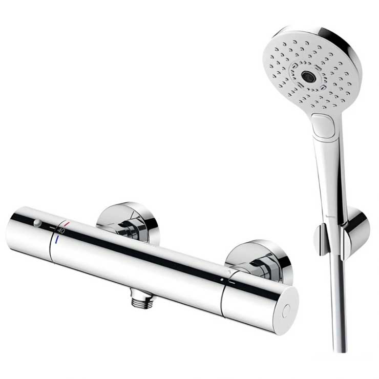 Vòi Sen Điều chỉnh Nhiệt Độ TOTO TBV01401BA/TBW01010A