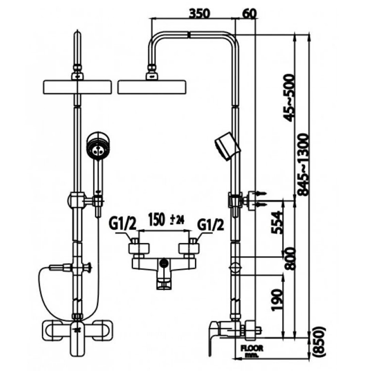 Sen Cây COTTO CT2149WS Scirocco Nóng Lạnh