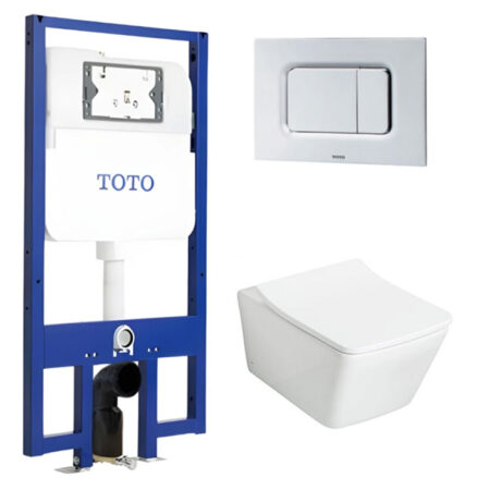 Bồn Cầu TOTO CW522A/TC512A/WH172A/MB170P#SS Treo Tường