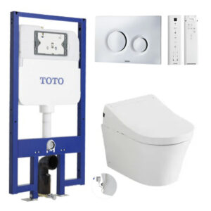 Bồn Cầu TOTO CW553/TCF34320GAA/WH172A/MB174P#SS Nắp Điện Tử Treo Tường