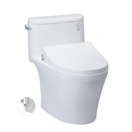 Bàn Cầu TOTO MS887RE2 (MS887E2) Một Khối Nắp Cơ