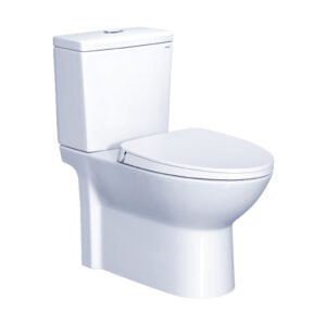 Bồn Cầu CAESAR CD1340 Thùng T1140 Nắp Êm