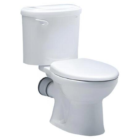 Bàn Cầu Caesar CPT1332 Thùng T1116 Thoát Ngang Xả Gạt