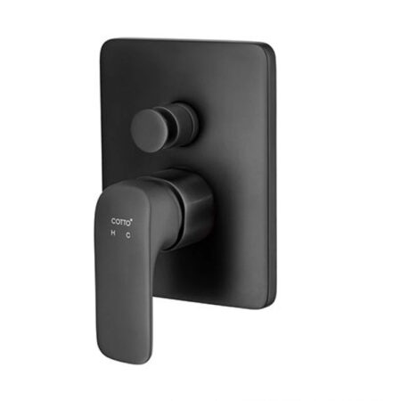 Van Điều Chỉnh Nóng Lạnh Cotto CT2145A#BL Âm Tường Màu Đen