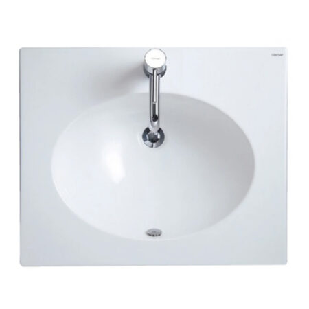 Chậu Rửa Lavabo CAESAR LF5024 Treo Tường