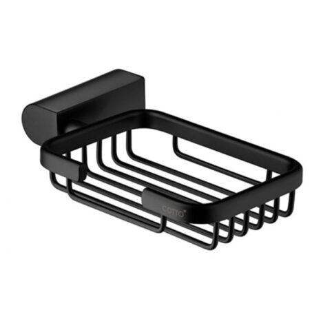 Khay Đựng Xà Phòng Cotto CT0282#BL(HM) Màu Đen