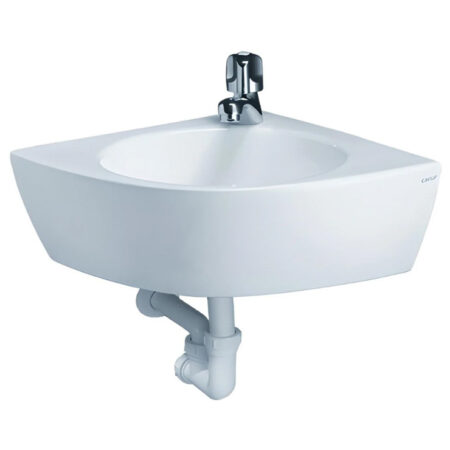 Chậu Rửa Lavabo CAESAR L2014 Góc Treo Tường