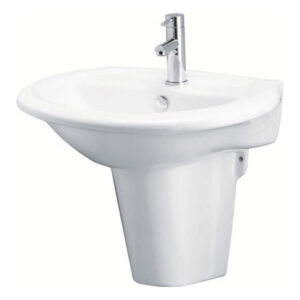 Chậu Rửa Lavabo Kèm Chân Ngắn L2360/P2439