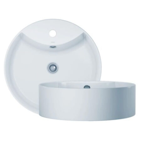 Chậu Rửa Lavabo CAESAR LF5240 Đặt Bàn Tròn