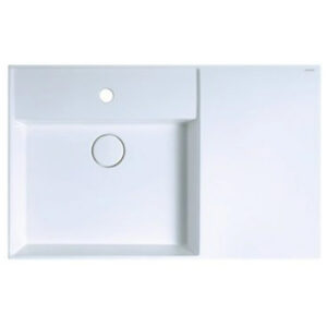 Lavabo Caesar LF5382 Treo Tường - Đặt Bàn 800x500mm