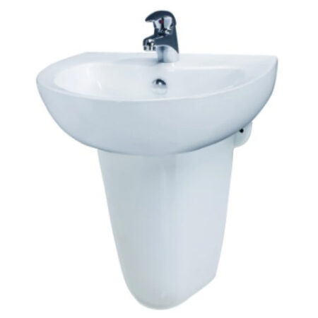 Chậu Lavabo Caesar Chân Ngắn L2150/P2443