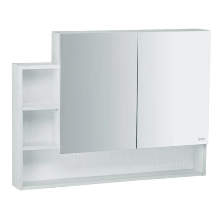 Tủ Gương Treo Phòng Tắm CAESAR EM01100V Màu Trắng