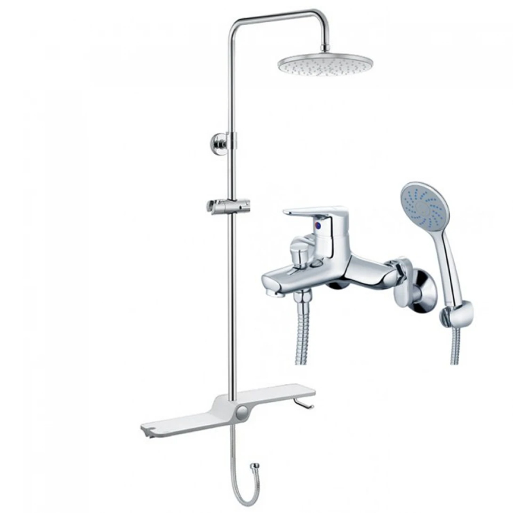 Bộ Vòi Sen Cây Caesar S383C/BS126 Nóng Lạnh