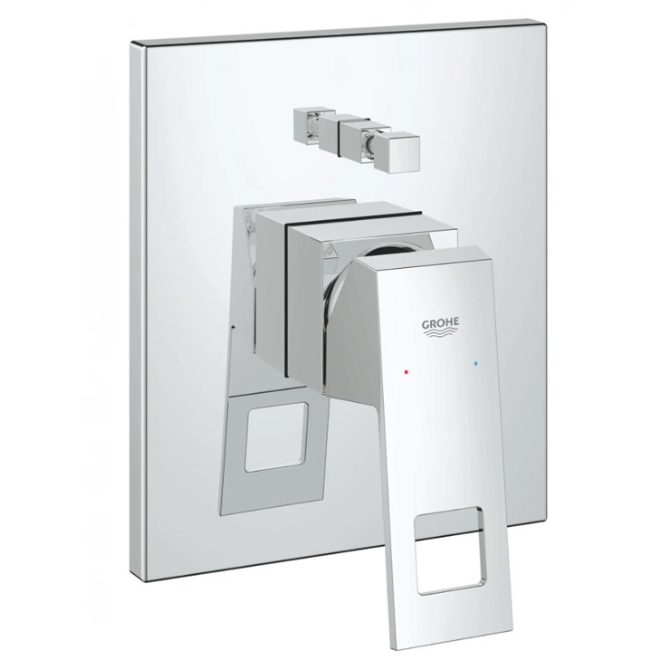 Van Trộn GROHE 19896000 Eurocube Nóng Lạnh Âm Tường