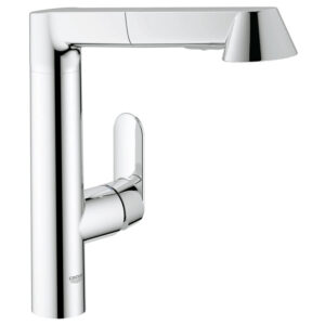 Vòi Bếp GROHE 32176000 K7 Rút Dây Nóng Lạnh