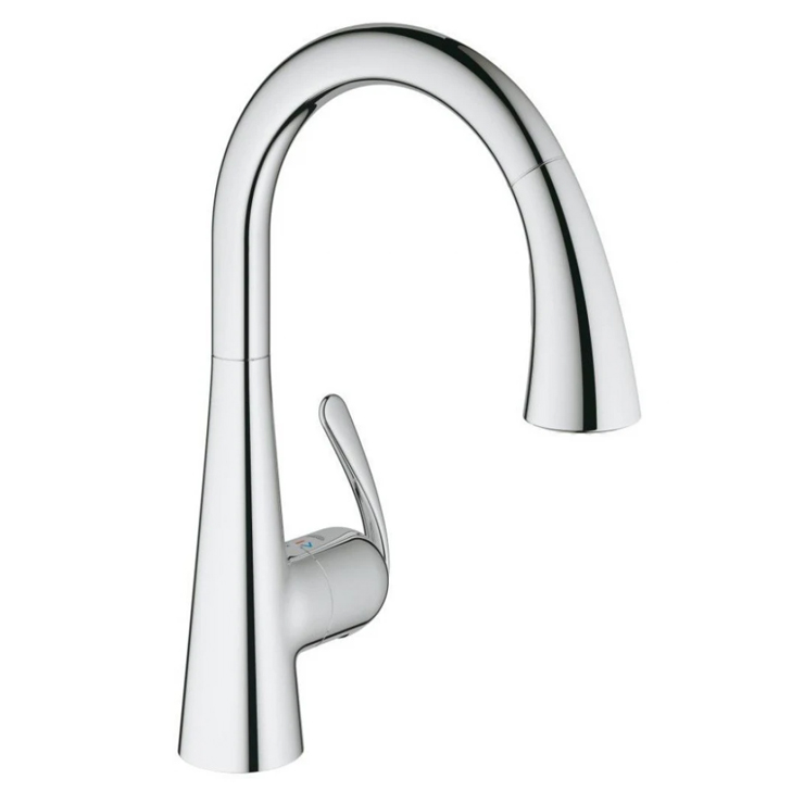 Vòi Bếp Grohe 32294001 Zedra Dây Rút