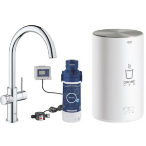 Bộ Vòi Rửa Chén Nước Sôi GROHE 30058001 Red Duo M-Size
