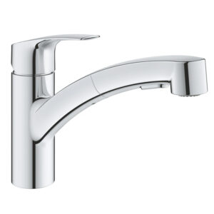 Vòi Rửa Chén GROHE 30305001 Eurosmart OHM Nóng Lạnh Rút Dây