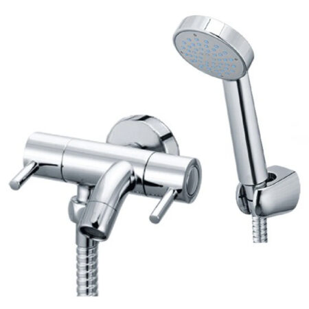 Vòi Sen Tắm Lạnh CAESAR S043C Dây Xi Tay 1 Chế Độ