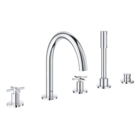 Vòi Bồn Tắm Atrio GROHE 19923003 5 Lỗ