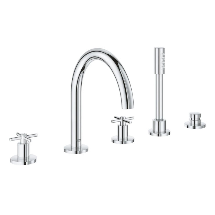 Vòi Bồn Tắm Atrio GROHE 19923003 5 Lỗ