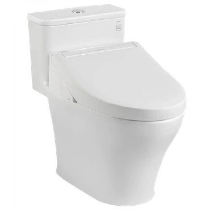 Bồn Cầu Điện Tử TOTO MS857DW14 Nắp Rửa Washlet TCF24410AAA C5