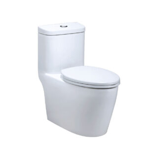 Bồn cầu 1 khối Caesar C1364 (CD1364) nắp đóng êm