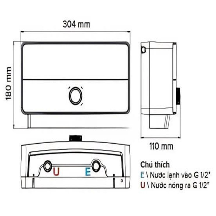 Máy Nước Nóng Ariston Aures ME 6 Đa Điểm Trực Tiếp Đa Dụng Máy Nước Nóng Ariston Aures ME 6 Đa Điểm Trực Tiếp Đa Dụng