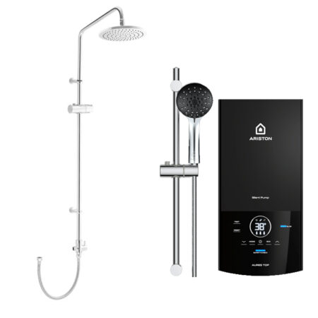 Máy Nước Nóng Ariston Aures Top 4.5P/BFV-CL1 Trực Tiếp Có Bơm