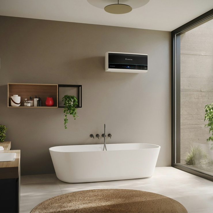 Máy Nước Nóng Ariston SLIM3 TOP WIFI 20L VN Ag+ 20L Lít Gián Tiếp