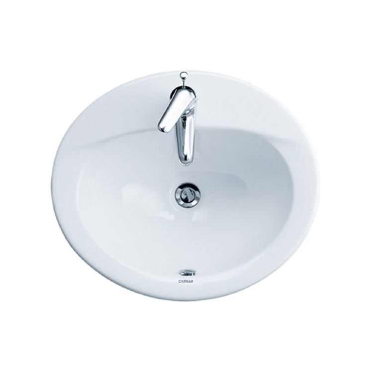 Chậu Rửa Lavabo CAESAR L5018 Dương Vành
